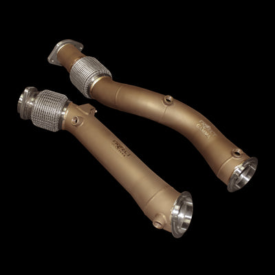 Project Gamma | BMW X3M | X4M (F97, F89) Stainless Steel Downpipes