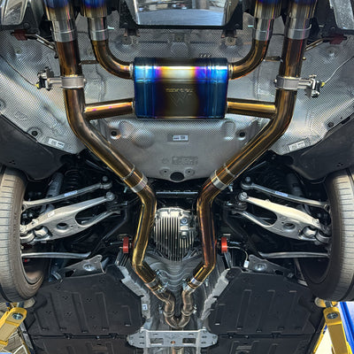 MAD BMW M3 M4 S58 G80 G82 Axle Back Titanium