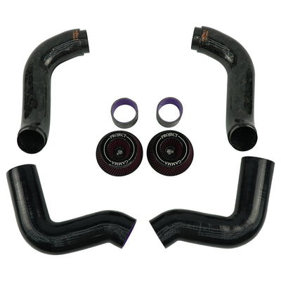 Project Gamma | BMW M8 | M5 (F90/F91/F92/F93) Carbon Fiber Intakes and Filters (Clearance)