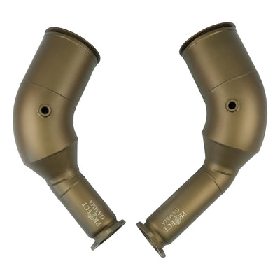 Project Gamma | Audi RS6 | RS7 (A8/S8) Catted Downpipes 200 Cell