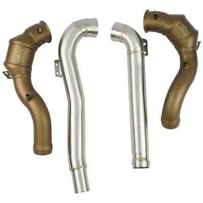 Project Gamma | Mercedes-Benz AMG GT Catted Downpipes 200 Cell