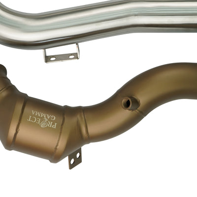 Project Gamma | Mercedes-Benz AMG GT Catted Downpipes 200 Cell