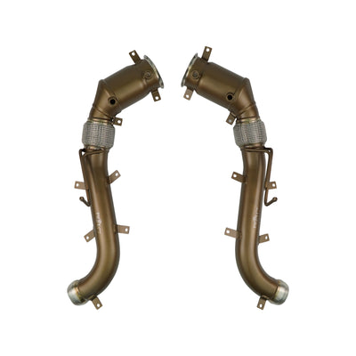 Project Gamma | Mclaren 600LT 650S Stainless Steel Downpipes