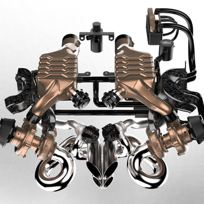 Project Gamma | HURACAN TWIN TURBO KIT