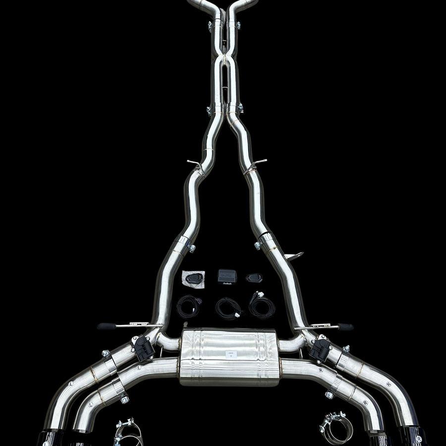 Project Gamma | BMW G90 M5 Stainless Steel Catback Exhaust System Project Gamma | BMW G90 M5 Stainless Steel Catback Exhaust System