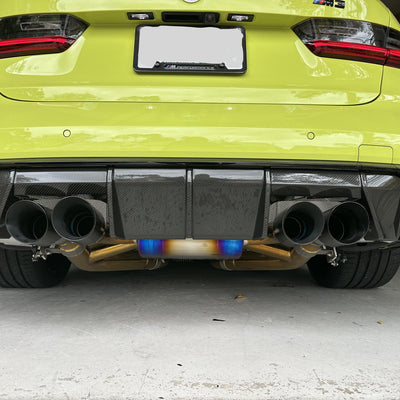 MAD BMW M3 M4 S58 G80 G82 Axle Back Titanium