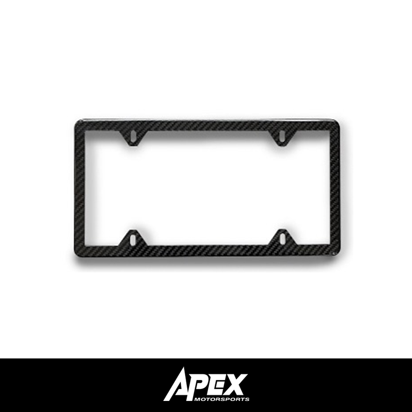 Carbon Fiber License Plate Cover v2 Carbon Fiber License Plate Cover v2
