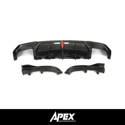 OEM  Style Carbon Fiber Rear Diffuser - BMW G80 M3 & G82/G83 M4