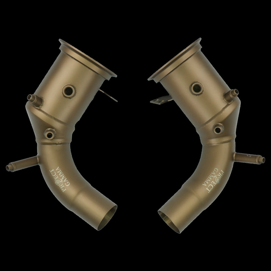 Buy Porsche 992 Turbo/Turbo S Sport 3.8T Downpipes 200 Cell Buy Porsche 992 Turbo/Turbo S Sport 3.8T Downpipes 200 Cell