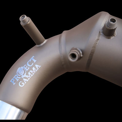 Project Gamma | Porsche 992 3.0L Stainless Steel Downpipe