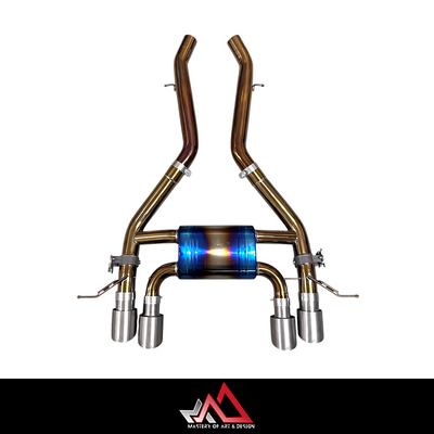 MAD BMW M3 M4 S58 G80 G82 Axle Back Titanium