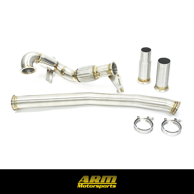 VW MK7 GOLF R CATTED DOWNPIPE