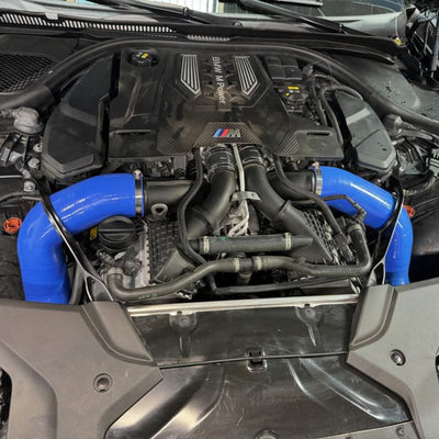 MAD BMW M5 F90 G90 M8 F9X Front Mount Silicone Intake