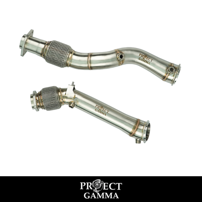 Project Gamma | BMW X3M | X4M (F97, F89) Stainless Steel Downpipes