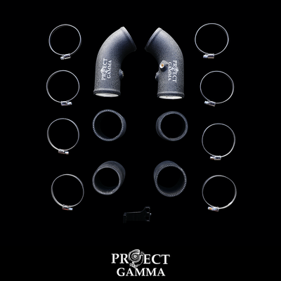 Project Gamma | BMW M5 | M6 (F10/F12/F06) Aluminum Charge Pipes