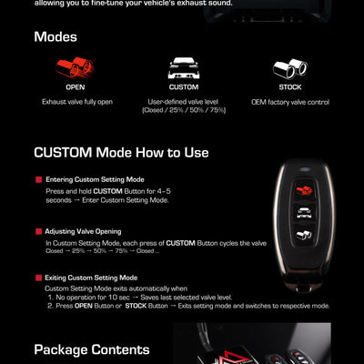 MAD BMW SUPRA MINI PLUG & PLAY EXHAUST VALVE CONTROLLER