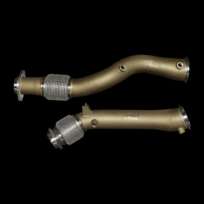 Project Gamma | BMW X3M | X4M (F97, F89) Stainless Steel Downpipes