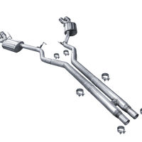 6 Gen Mustang Quad Tip Catbacl