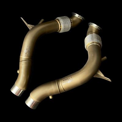 Purchase Ferrari 488 Model Stainless Steel Downpipes Online