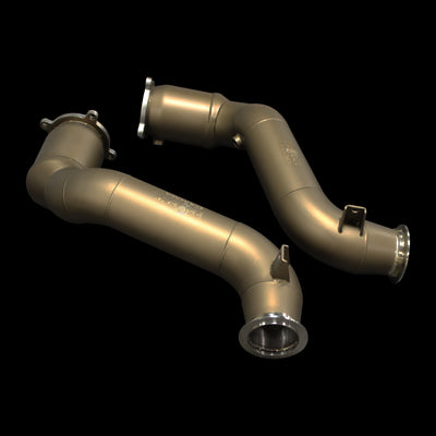 Project Gamma | Mclaren 720S Stainless Steel Downpipes