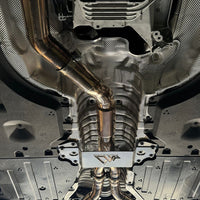 MAD BMW G87 M2 S58 Resonated Single Midpipe (Brace Included)
