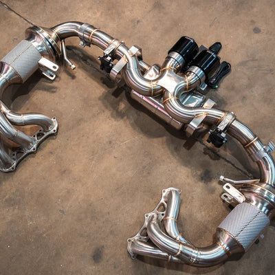 Valvetronic Valved Sport Exhaust System for Porsche 992 GT3/RS