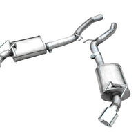 Camaro V8 2010 Up 3In X 3In Axle Back Muffler With Polished S S Tips Cut To Fit To Factory System