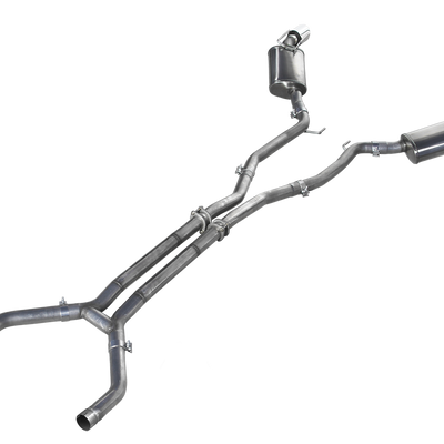 Camaro V6 2010 Up Full Catback W Stainless Steel Tips Direct Fit To Stock Cats