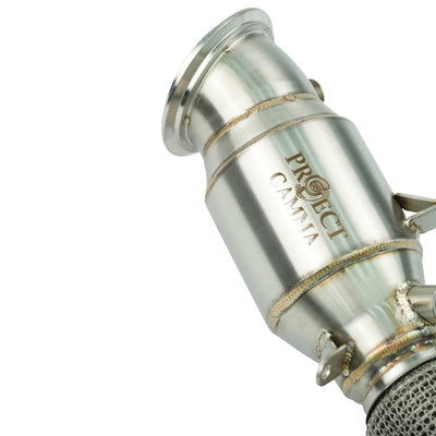 Project Gamma | BMW N20 | N26 Stainless Steel Downpipe