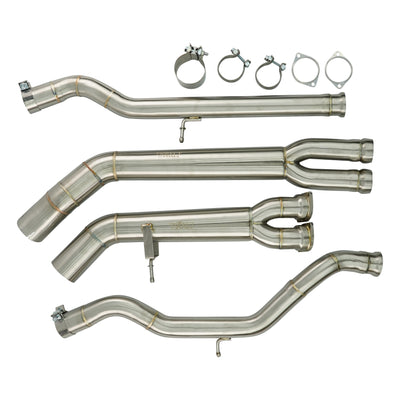 Project Gamma | BMW  M3 | M4 (F80/F82/F83) Stainless Steel Mid-pipes