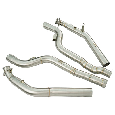 Project Gamma | Mercedes CLS 63 AMG (C218) Stainless Steel Downpipes