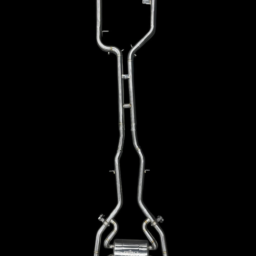 Project Gamma | BMW M3/M4 (G80 | G82 | G83) Stainless Steel Catback Exhaust System