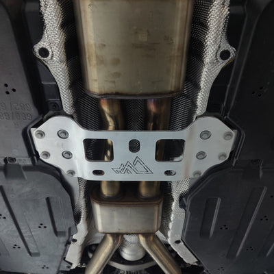 MAD BMW G8x M3 M4 S58 Resonated Single Midpipe (Brace Included)