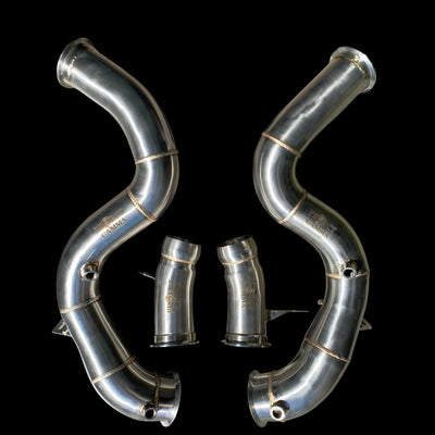 Project Gamma | Mercedes-Benz S63 AMG Stainless Steel Downpipes