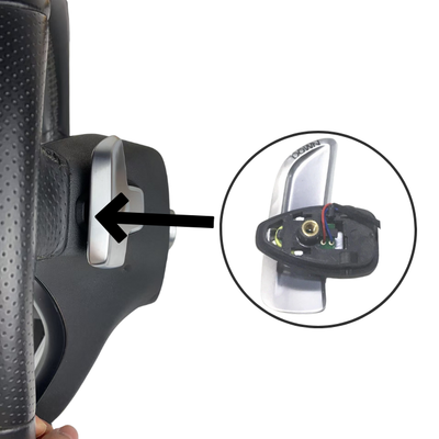 Zen Series Carbon Fiber Magnetic Paddle Shifters For Mercedes