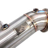 MAD B58 4.5" Catted Downpipe W/ Bracket BMW F, G Chassis & Supra