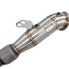 MAD B58 4.5" Catted Downpipe W/ Bracket BMW F, G Chassis & Supra