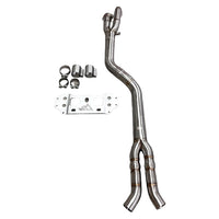 MAD BMW G87 M2 S58 Non-Resonated Single Midpipe (Brace Included)