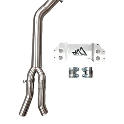 MAD BMW G8x M3 M4 S58 Single Midpipe (Brace Included)