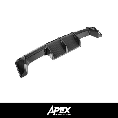 MP Style Carbon Fiber Rear Diffuser - BMW G80 M3 & G82/G83 M4