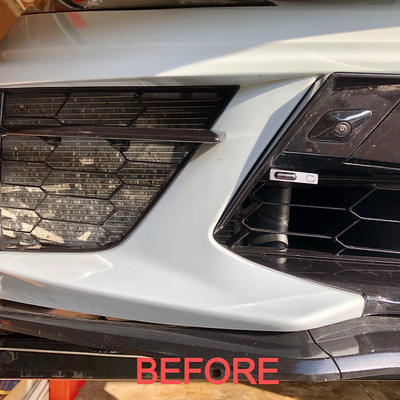 C8 Stingray Corvette 2020 - 2026 HEXAGON ABS Plastic Radiator Grille Screens