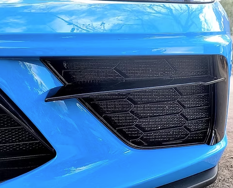 Chevrolet Corvette C8 2020-2026 Aluminum Hexagon Radiator Grille Screens