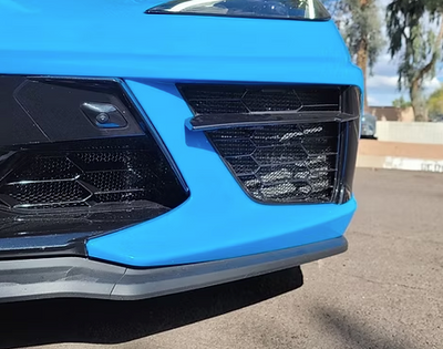 Chevrolet Corvette C8 2020-2026 Aluminum Hexagon Radiator Grille Screens