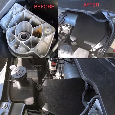 C8 Corvette Front Strut Covers (left and right)