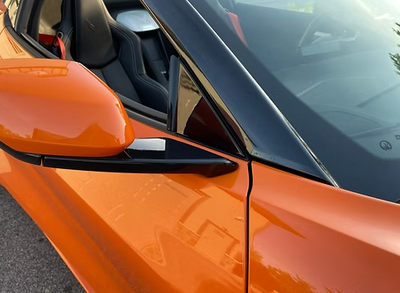 C8 Corvette 2020 - 2026 Carbon Fiber Wind Diffuser - Anti-buffeting