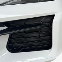 C8 Z06, ZR-1, E-Ray Corvette 2023 - 26 ALUMINUM HEXAGON Radiator Grille Screens