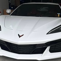 C8 Z06, ZR-1, E-Ray Corvette 2023 - 26 ALUMINUM HEXAGON Radiator Grille Screens