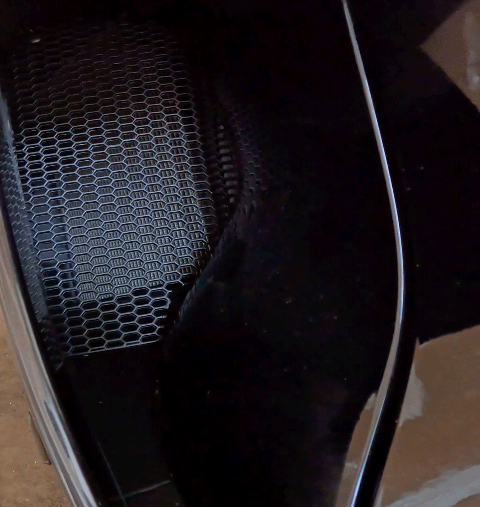 C8 Z06 and E-Ray Corvette 2023+ ALUMINUM SIDE INTAKE BLACK Mesh Grille