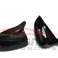 2018+ BMW X3/X4 Carbon Fiber M-Style Mirror Caps | G01/G02