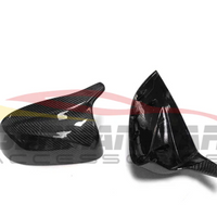 2018+ BMW X3/X4 Carbon Fiber M-Style Mirror Caps | G01/G02